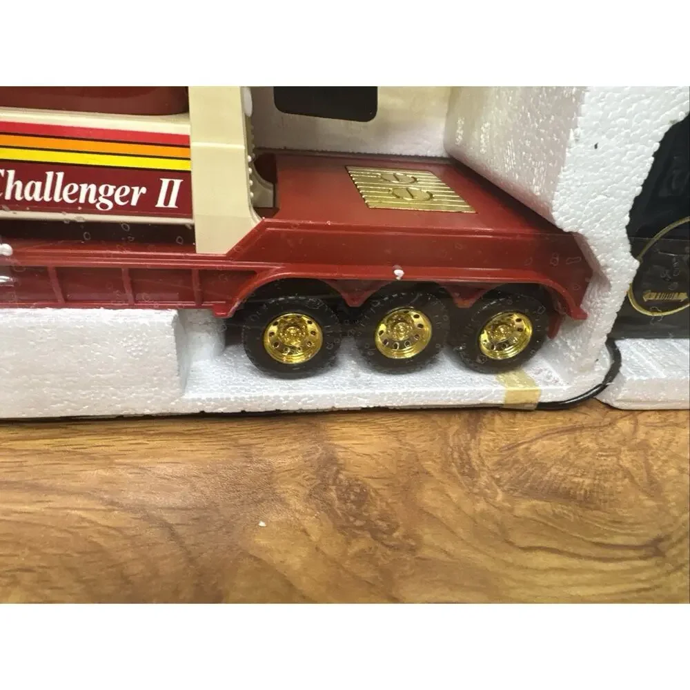 1985 Challenger II Remote Control Truck Transport Sailboat ~New No Box
